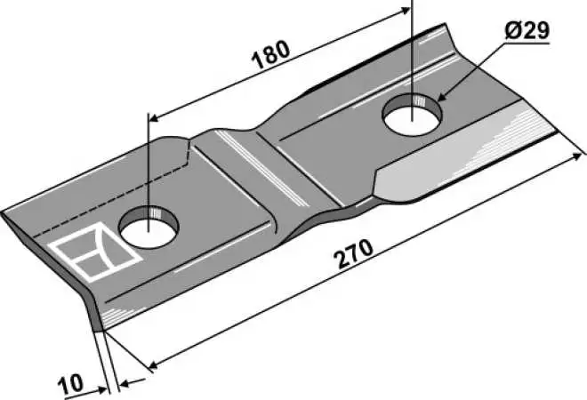 Messer 270mm
